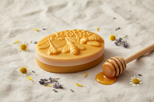 Honey Bee Soap Bar Minimal Styled